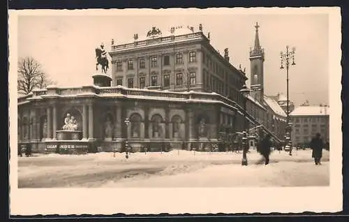 AK Wien, Albrechtsrampe mit Augustinerkirche