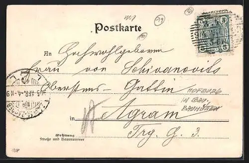 AK Wien, Stefansthurm, Auesseres Burgthor, Neue k. k. Hofburg