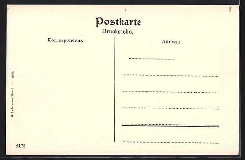 AK Wien, K. k. Hof-Operntheater am Opern-Ring
