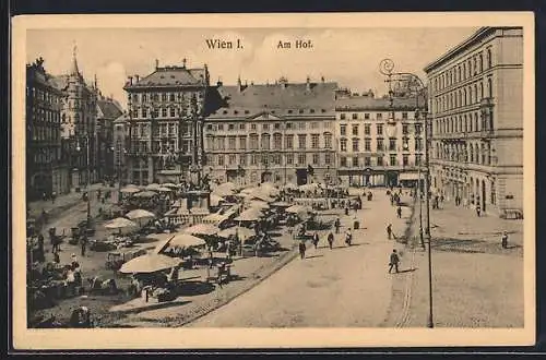 AK Wien, Der Markt am Hof