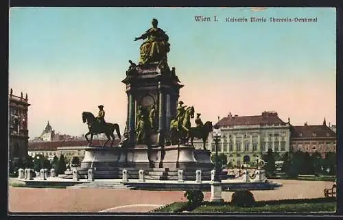 AK Wien, Kaiserin Maria Theresia-Denkmal