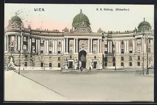 AK Wien, K. K. Hofburg, Michaeltor