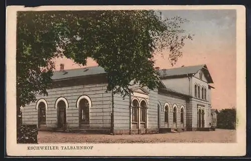 AK Eschweiler, Partie am Talbahnhof