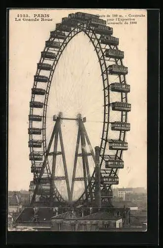 AK Paris, La Grande Roue