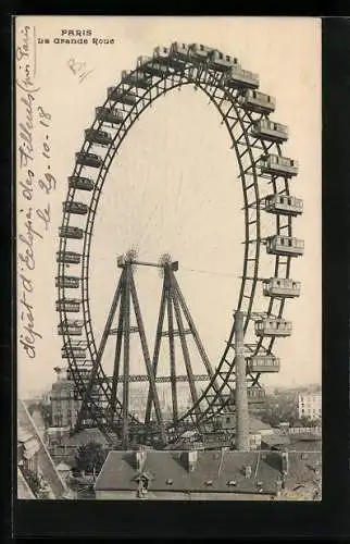 AK Paris, La Grande Roue