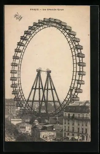 AK Paris, La Grande Roue