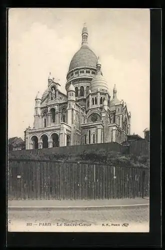 AK Paris, Sacré-Coeur de Montmartre