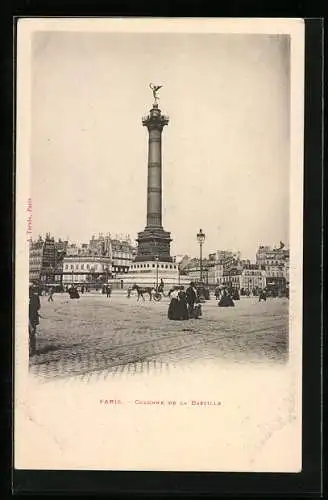 AK Paris, Colonne de la Bastille