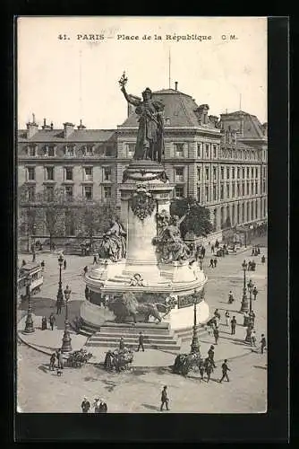 AK Paris, Place de la République