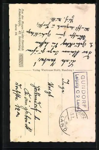 Foto-AK Lotte Herrlich: Kinderköpfe