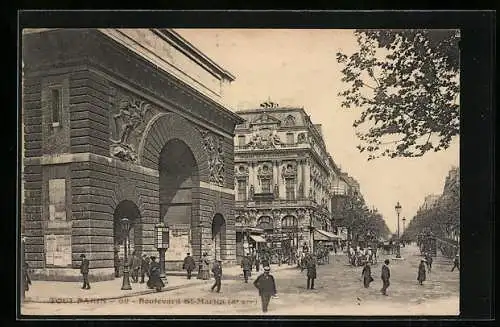 AK Paris, Boulevard Saint-Martin