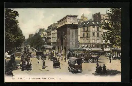 AK Paris, Le Boulevard Saint-Martin