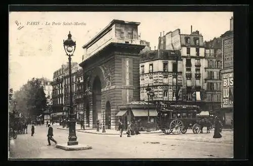 AK Paris, Porte Saint-Martin