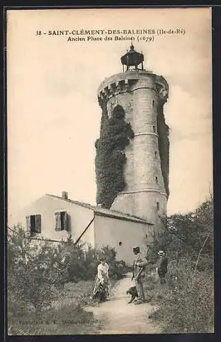 AK Saint-Clément-des-Baleines, Ancien Phare des Baleines, 1679, sur l`Île-de-Ré