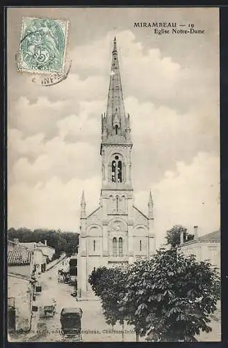 AK Mirambeau, Église Notre-Dame