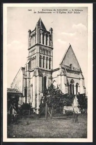 AK Saujon, L`Abbaye de Sablonceaux, L`Église XIIIe Siècle