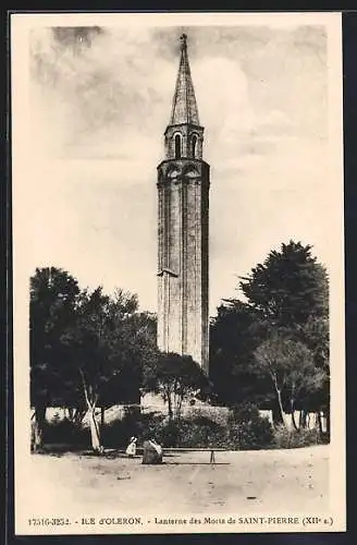 AK Saint-Pierre /Île d`Oléron, Lanterne des Morts de Saint-Pierre, XIIe s.