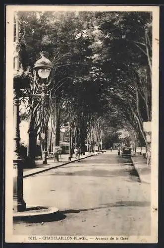 AK Châtelaillon-Plage, Avenue de la Gare