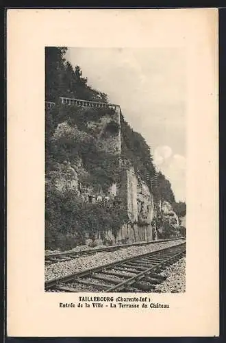 AK Taillebourg, Entrée de la Ville, La Terrasse du Château