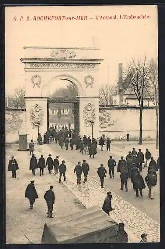 AK Rochefort-sur-Mer, L`Arsenal, l`Embauchée