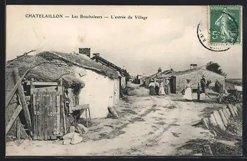 AK Chatelaillon, Les Boucholeurs, L`entrée du Village