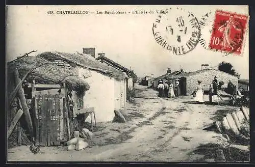 AK Châtelaillon, Les Boucholeurs, L`Entrée du Village