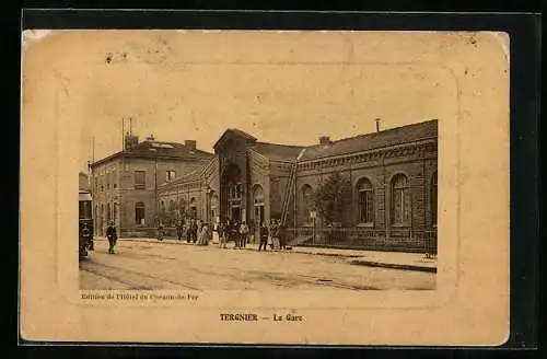 AK Tergnier, La Gare