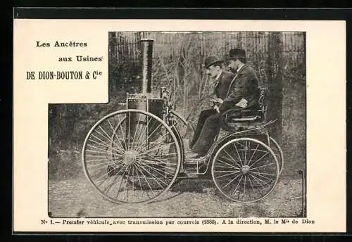 AK Auto Dion-Bouton & Cie von 1883