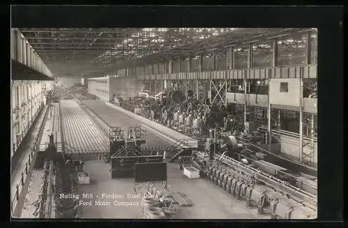 AK Fordson Steel Plant, Ford Motor Company, Rolling Mill