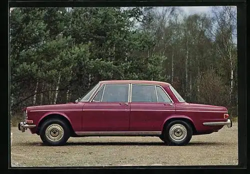 AK Auto Simca 1301 /1501 in Weinrot