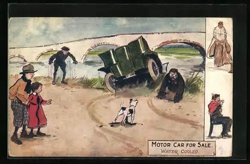 AK Auto im Wasser - Motor Car for Sale, Water cooled