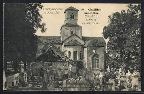 AK Châtillon-sur-Seine, L`Abside de Saint-Vorles