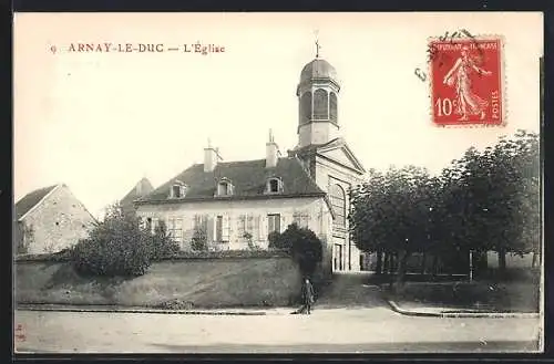 AK Arnay-le-Duc, L`Église