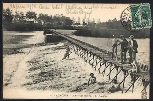 AK Auxonne, Le barrage mobile