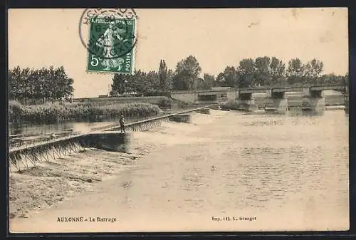 AK Auxonne, Le Barrage