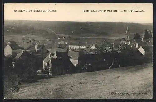 AK Bure-les-Templiers, Vue Générale