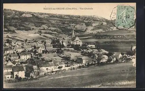 AK Bligny-sur-Ouche, Vue Générale