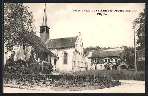 AK La Bussiére-sur-Ouche, Abbaye, L`Eglise