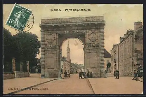 AK Beaune, Porte Saint-Nicolas