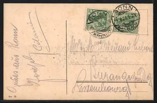 AK Bonn, Münsterplatz mit Münsterkirche