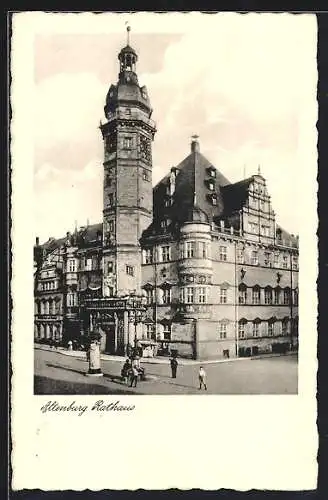 AK Altenburg / Thüringen, Rathaus