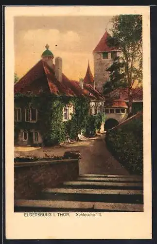 AK Elgersburg i. Thür., Schlosshof