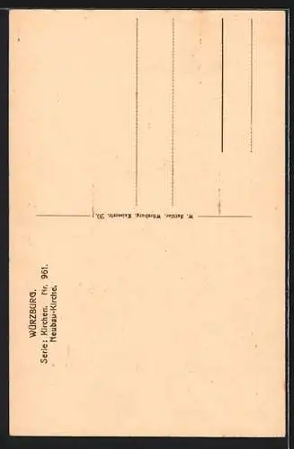 AK Würzburg, Neubau-Kirche