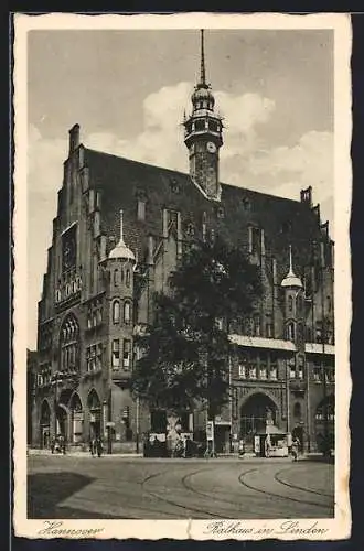 AK Hannover, Rathaus in Linden