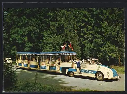 AK Freudenstädter Kurbähnle von VW, Waldbahn