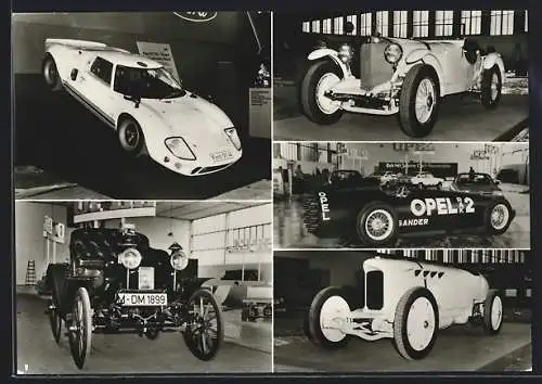 AK Autos von Ford, Open u. a., Avus Automobilmesse 1978, Berlin