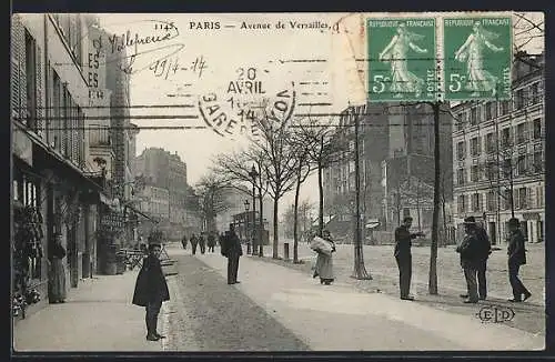 AK Paris, Avenue de Versailles