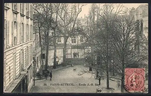 AK Paris-Auteuil, Ecole J.-B Say