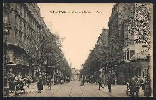 AK Paris, Avenue Mozart