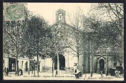 AK Paris, Eglise St-Honoré d`Eylau